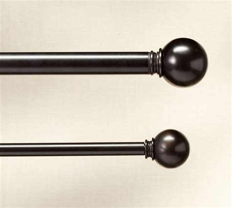 antique bronze metal rodwith finial brackets 1inc|Amazon.com: 1 Inch Bronze Curtain Rods.